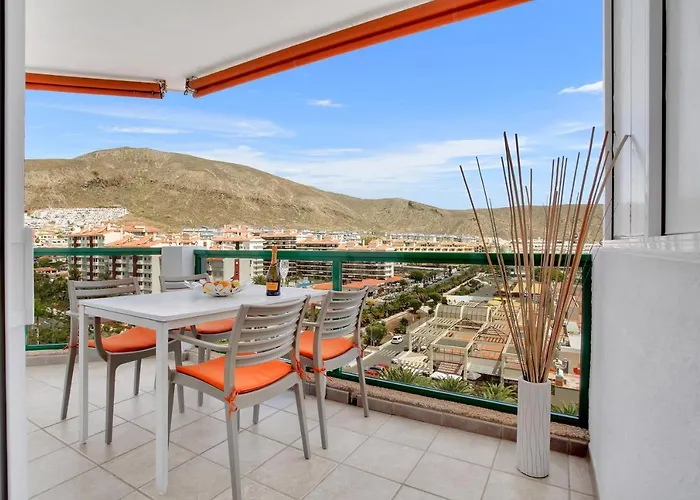 Stunning Holidays, Large Terrace On The Sea Los Cristianos (Tenerife)