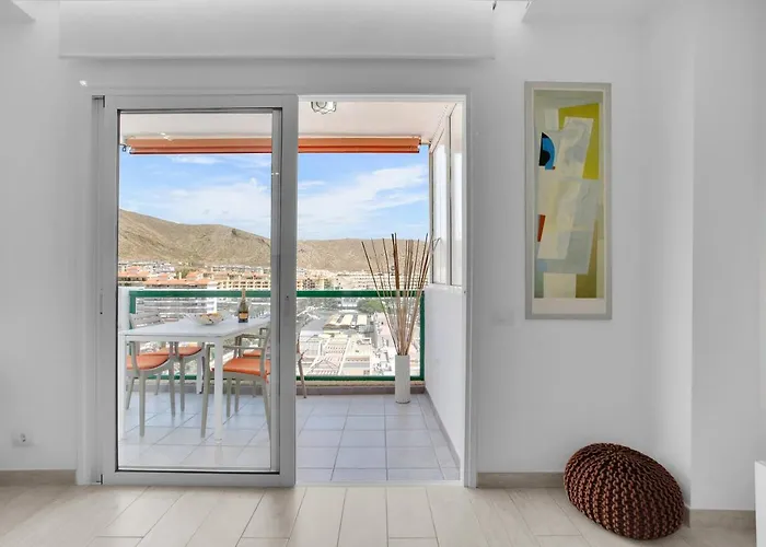 Stunning Holidays, Large Terrace On The Sea Los Cristianos (Tenerife)
